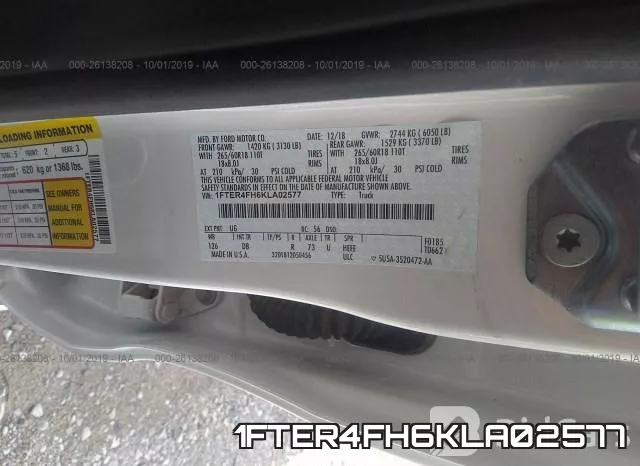 1FTER4FH6KLA02577 фото 10