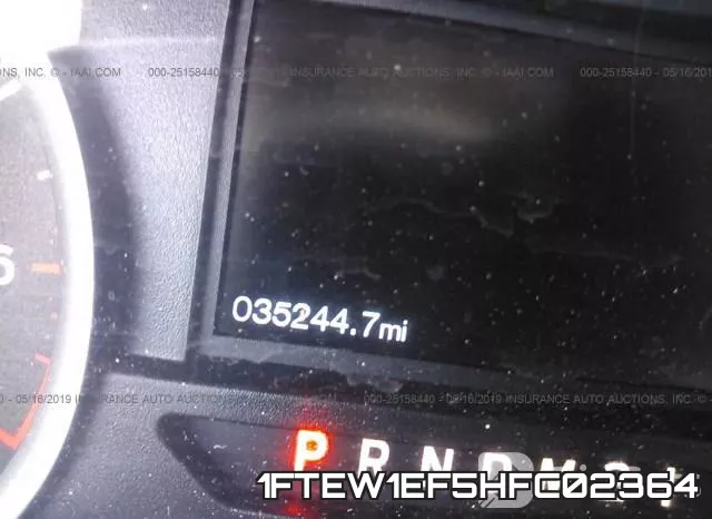 1FTEW1EF5HFC02364 фото 8