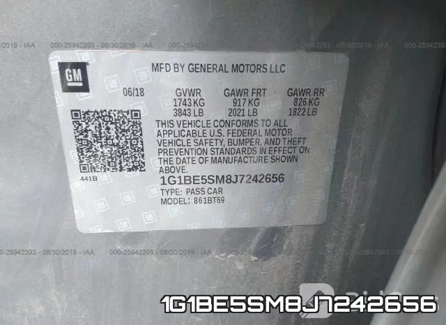 1G1BE5SM8J7242656 фото 10