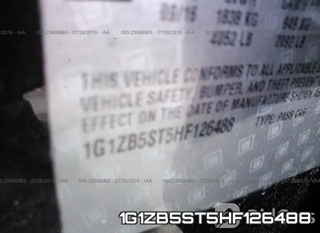 1G1ZB5ST5HF126488 фото 10