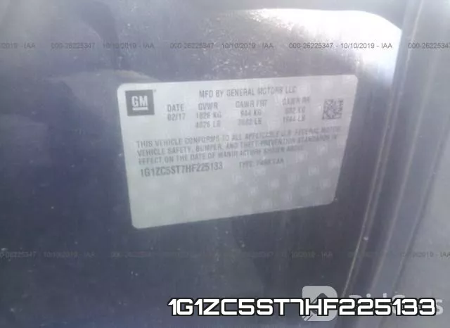1G1ZC5ST7HF225133 фото 10