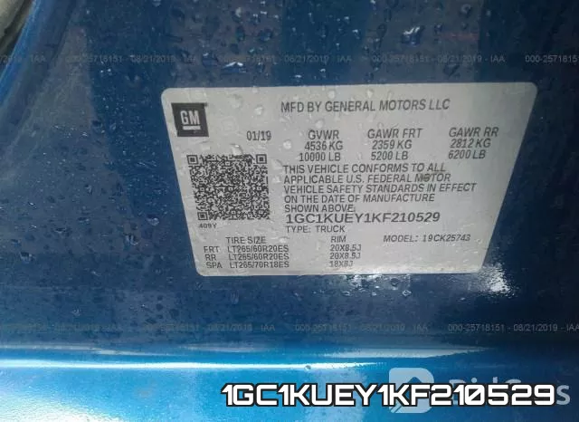 1GC1KUEY1KF210529 фото 10