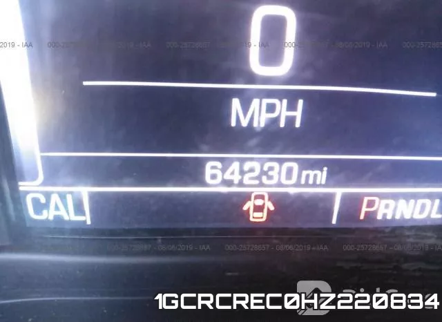1GCRCREC0HZ220834 фото 8