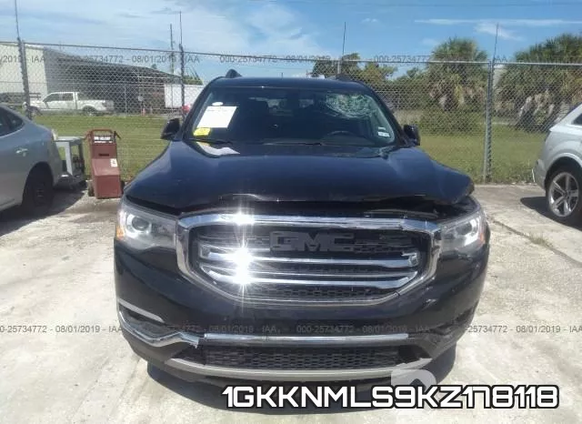 1GKKNMLS9KZ178118 фото 7