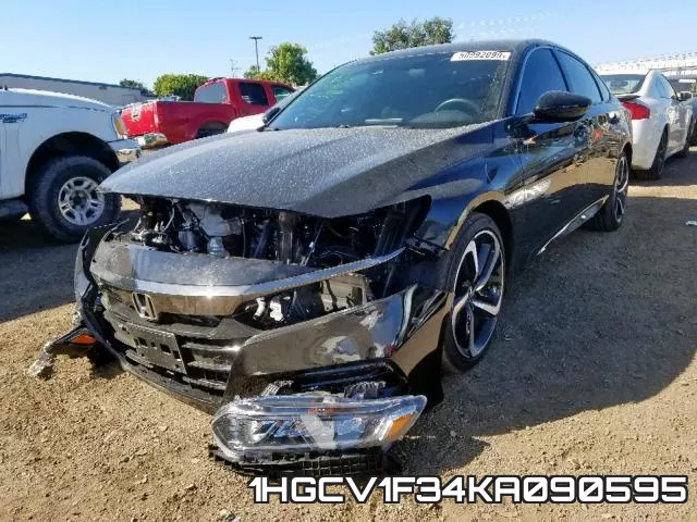 1HGCV1F34KA090595 фото 3