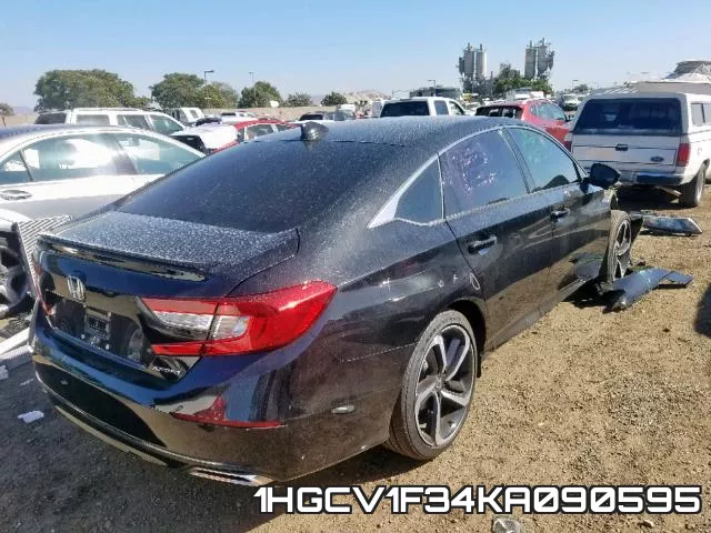 1HGCV1F34KA090595 фото 5