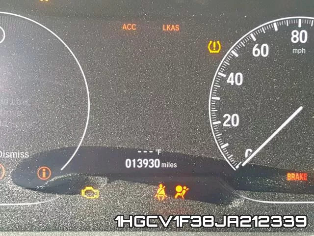 1HGCV1F38JA212339 фото 9
