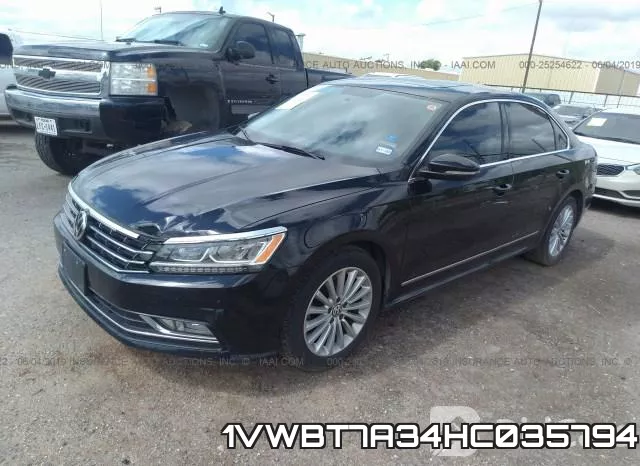1VWBT7A34HC035794 фото 3