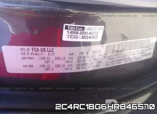 2C4RC1BG6HR846570 фото 10