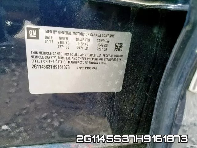 2G1145S37H9161873 фото 2
