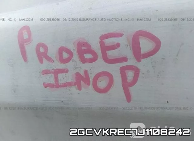 2GCVKREC7J1108242 фото 8