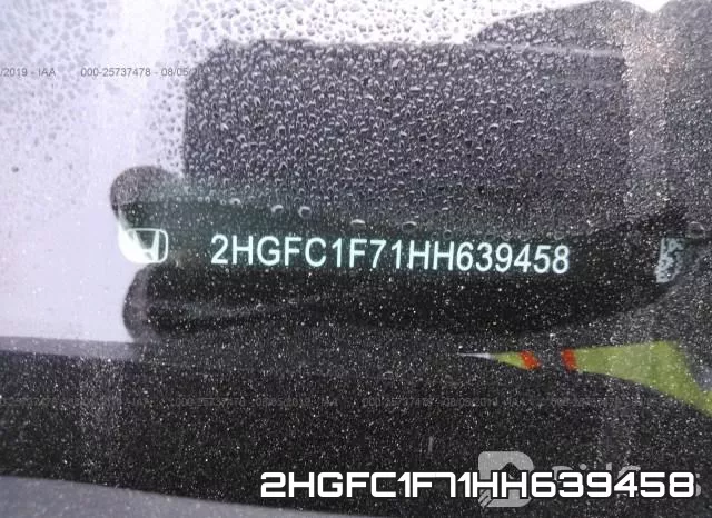 2HGFC1F71HH639458 фото 10