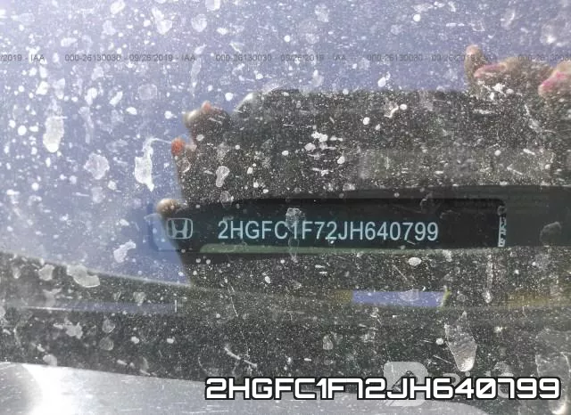 2HGFC1F72JH640799 фото 10