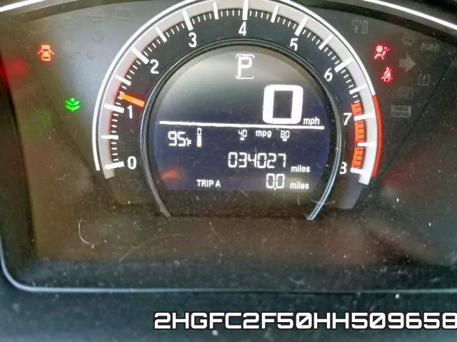 2HGFC2F50HH509658 фото 9