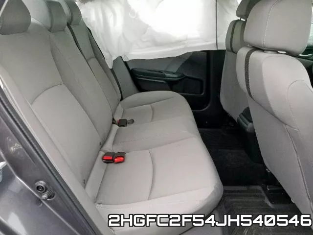 2HGFC2F54JH540546 фото 7