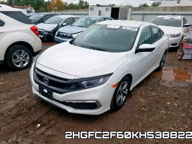 2HGFC2F60KH538822 фото 3