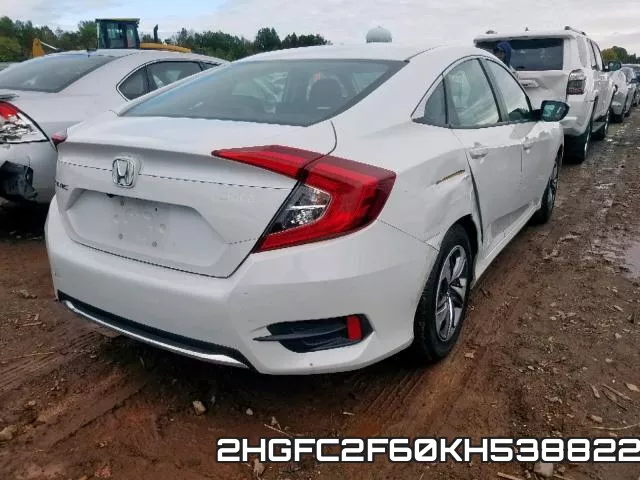 2HGFC2F60KH538822 фото 5