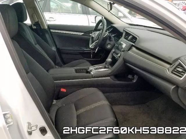 2HGFC2F60KH538822 фото 6