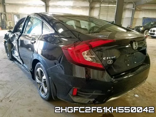 2HGFC2F61KH550042 фото 4