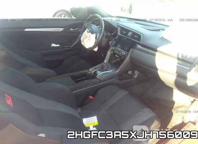 2HGFC3A5XJH756009 фото 6