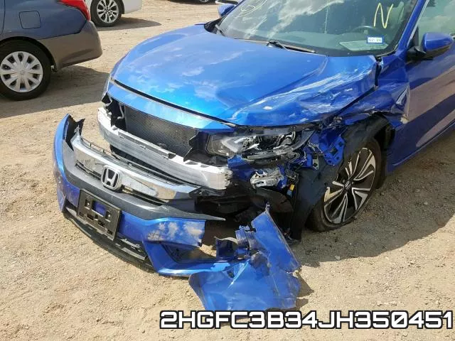 2HGFC3B34JH350451 фото 10