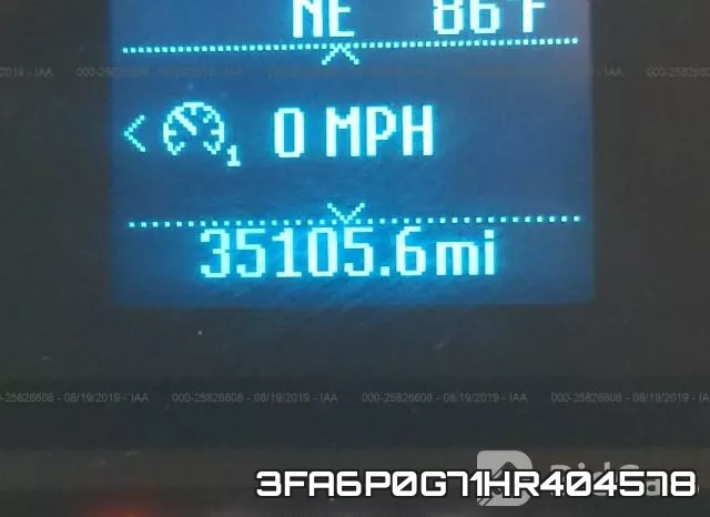 3FA6P0G71HR404578 фото 8