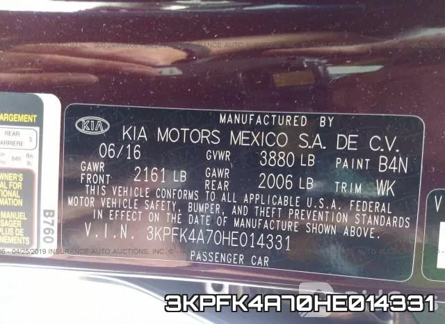 3KPFK4A70HE014331 фото 10
