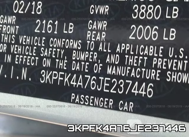 3KPFK4A76JE237446 фото 10