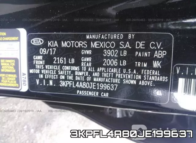 3KPFL4A80JE199637 фото 10