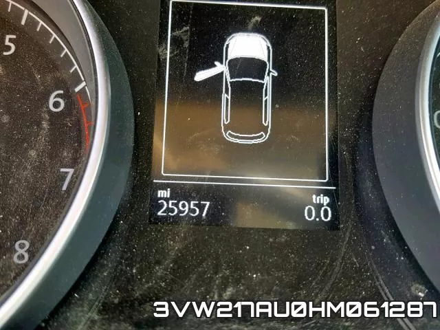 3VW217AU0HM061287 фото 9