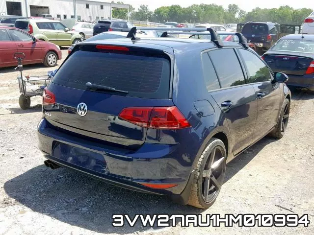3VW217AU1HM010994 фото 5