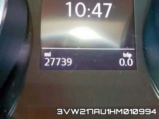 3VW217AU1HM010994 фото 9