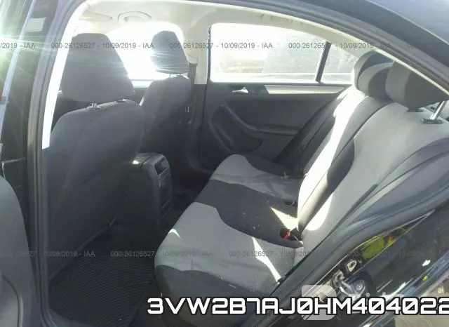 3VW2B7AJ0HM404022 фото 9
