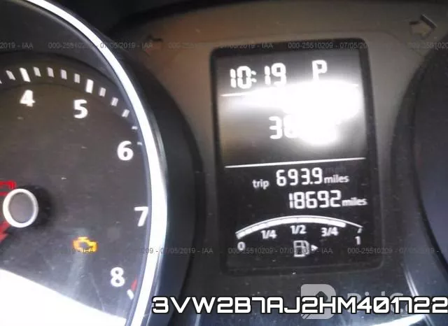 3VW2B7AJ2HM401722 фото 8