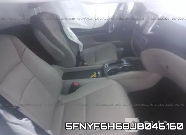 5FNYF6H68JB046160 фото 6