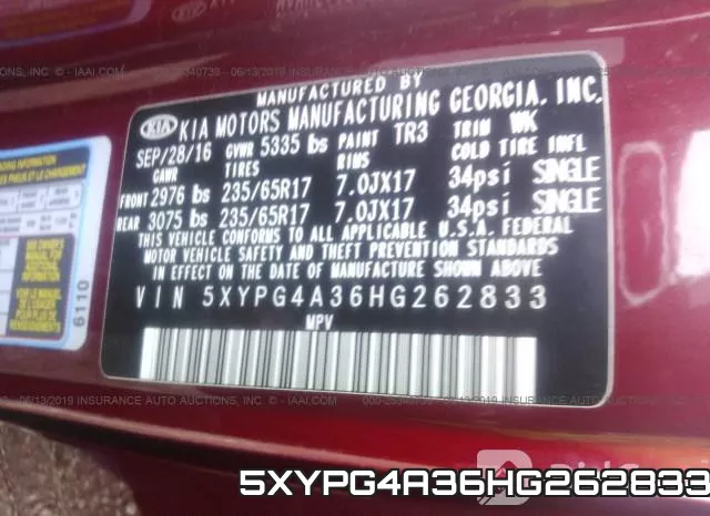 5XYPG4A36HG262833 фото 10