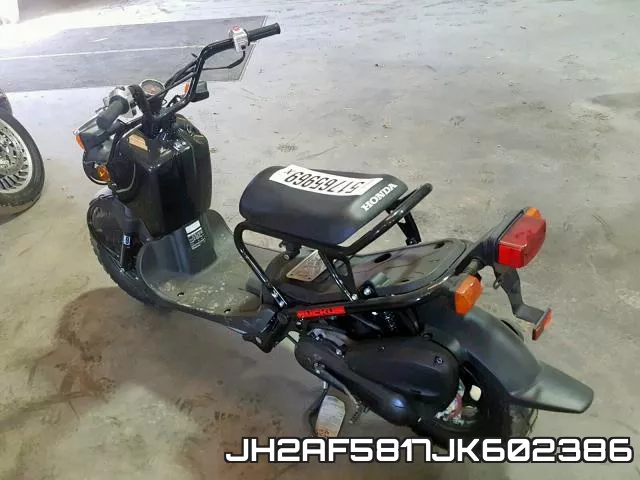 JH2AF5817JK602386 фото 4