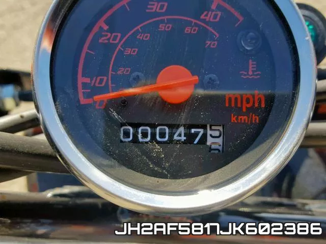 JH2AF5817JK602386 фото 9