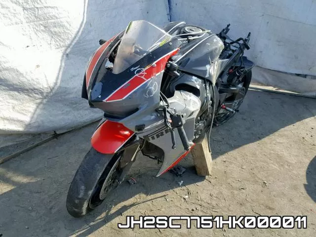 JH2SC7751HK000011 фото 3