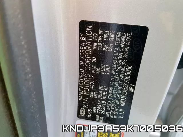 KNDJP3A53K7005036 фото 2