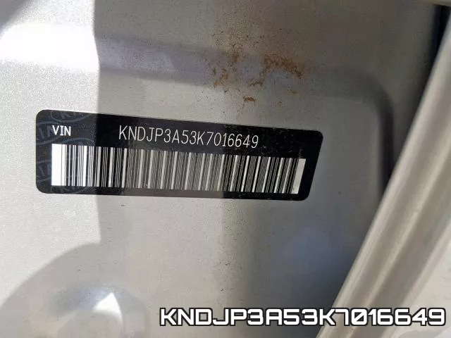 KNDJP3A53K7016649 фото 2