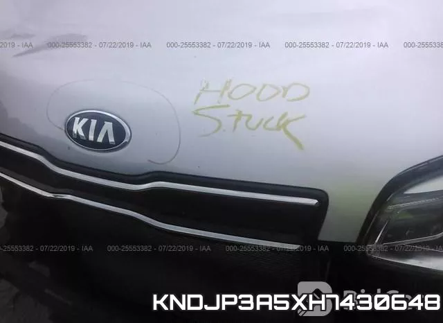 KNDJP3A5XH7430648 фото 2