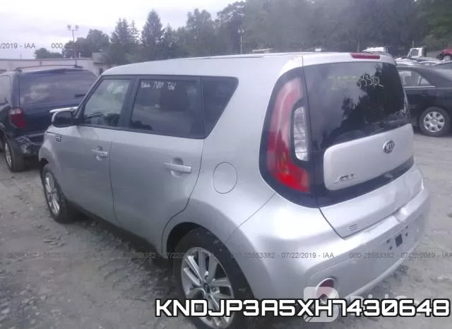 KNDJP3A5XH7430648 фото 4