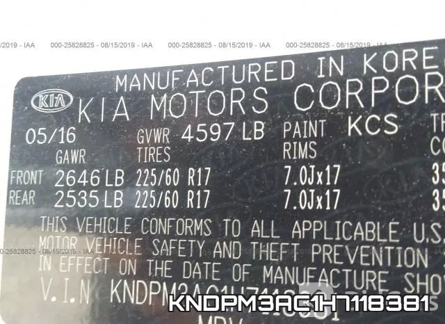 KNDPM3AC1H7118381 фото 10