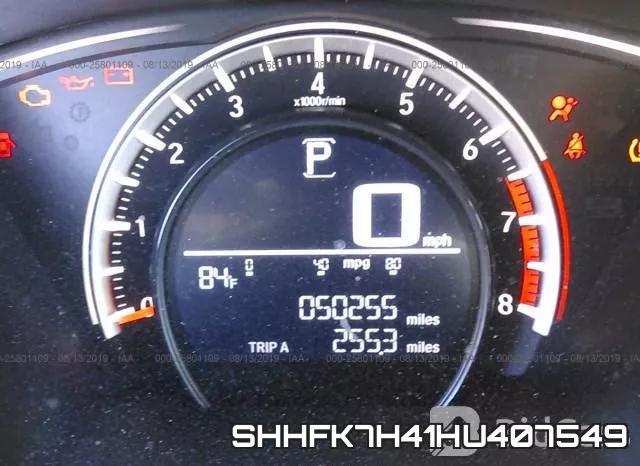 SHHFK7H41HU407549 фото 8