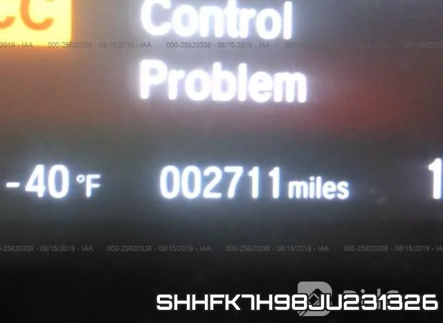 SHHFK7H98JU231326 фото 8