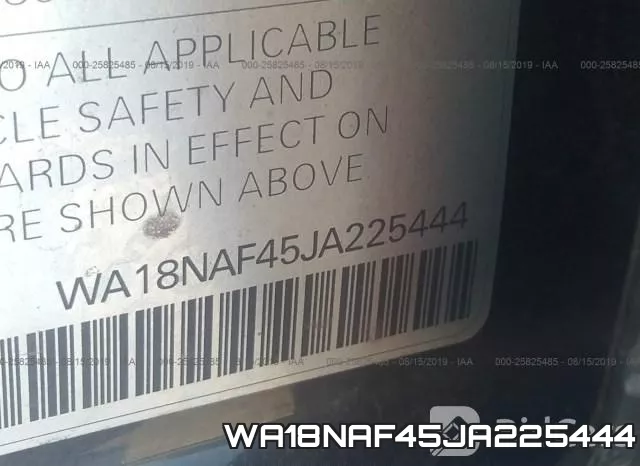 WA18NAF45JA225444 фото 10