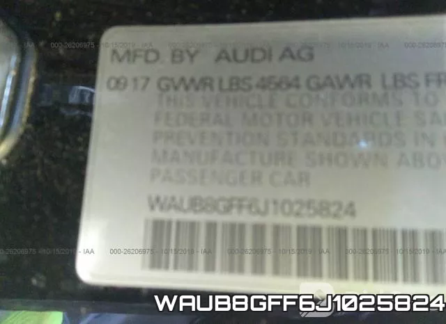 WAUB8GFF6J1025824 фото 10
