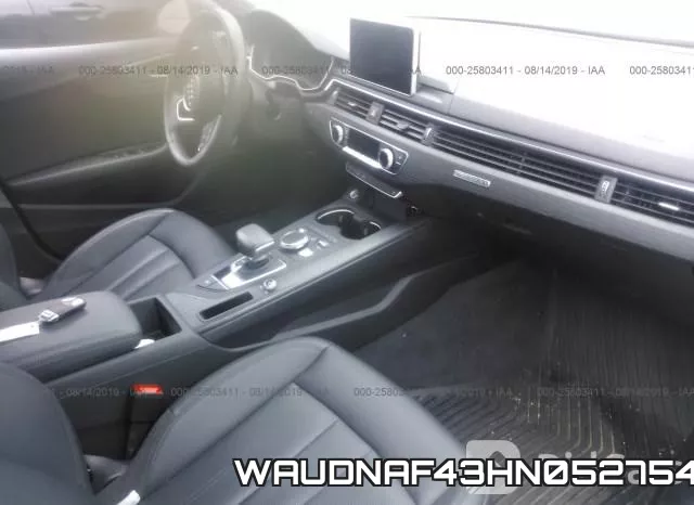WAUDNAF43HN052754 фото 6