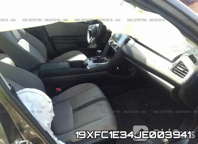 19XFC1E34JE003941 фото 6